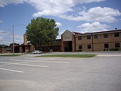 Peabody-Burns Junior-Senior High School in Peabody, Kansas