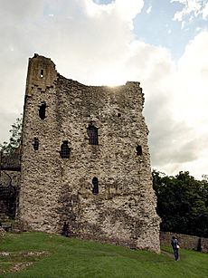 Peveril Castle keep, 2008