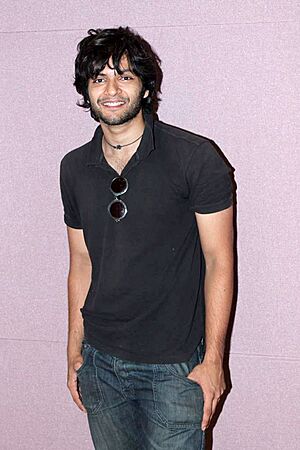 Photo Of Ali Fazal From The Javed Ali's song recording for film 'Bat Bann Gayi'