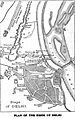 Plan of the Siege of Delhi -Our fighting services - Evelyn Wood pg492