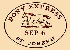 Pony Express Facts for Kids