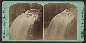 Portage Falls, by Fisher, A. J. (Albert J.), 1842-1882