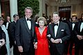 President Ronald Reagan and Nancy Reagan with Rock Hudson