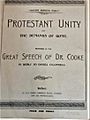 Protestant Unity