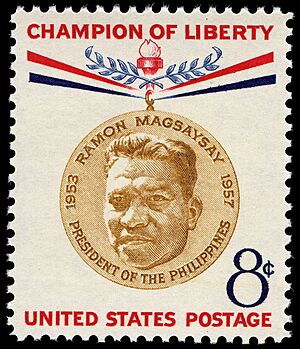 RamonMagsaysayStamp