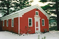 Little Red Schoolhouse in 1997