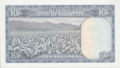 Rhodesia 10s 1968 Reverse