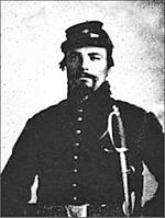 Sergeant Richard Boury (1830 - 1914) moh 1st regiment west virginia volunteer cavalry - company c