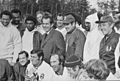 Richard M. Nixon meeting with the Washington Redskins football team. - NARA - 194738