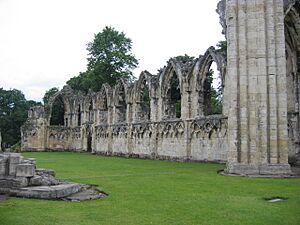Ruins of St. Mary's Abbey, York