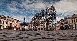 Rzeszów, zespół urbanistyczny średniowiecznego miasta i nowego miasta, 1354, XVIII, XX 007