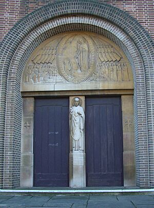 Sacred Heart entrance