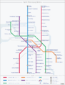 Saint Petersburg metro map ENG