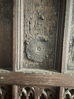 Sanctuary Knocker in South Porch - St Margaret's Church, Leicester