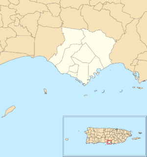 Santa Isabel, Puerto Rico locator map