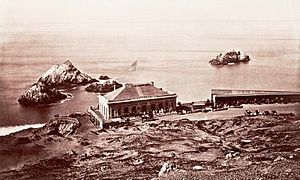 Sea Lion Rock, the Cliff House, San Francisco LACMA M.91.359.74