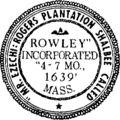 Seal of Rowley, Massachusetts