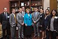 Senator Stabenow meets with students from the Ross school of business. (26660919510)