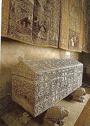 Sepulcro de Doña Blanca de Portugal, nieta de Alfonso X el Sabio, rey de Castilla y León