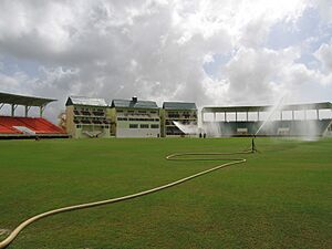 Smaller Providence Stadium inside