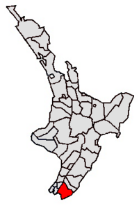 Location of South Wairarapa District