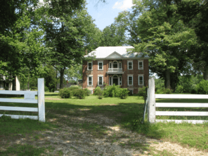 Historic home listed on the National Register of Historic Places in Spotsylvania County