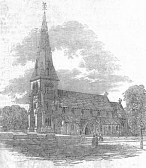 St Seiriol's Church Holyhead 1853