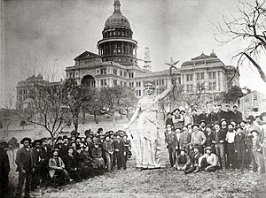 Texas capitol goddess 1888