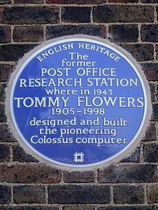 The former Post Office Research Station where Tommy Flowers (1905–1998) designed and built the pioneering Colossus computer