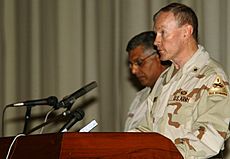 US Army Brigadier General Martin Dempsey in Iraq DF-SD-05-08280