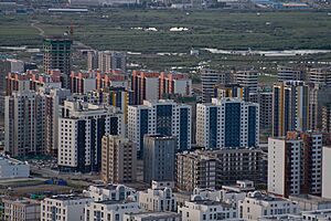 Ulaanbaatar new buildings in Yaarmag