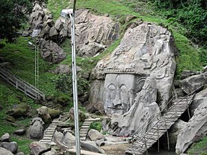 Unakoti group of bas-relief sculptures, Tripura, India