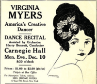 Virginia Myers at 16 - Second Carnegie Hall Concert