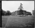 WEST AND SOUTH FACADES - St. Elizabeths Hospital, B Building, 2700 Martin Luther King Jr. Avenue, Southeast, Washington, District of Columbia, DC HABS DC,WASH,221A-3