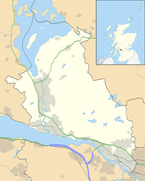 Balloch Steam Slipway is located in West Dunbartonshire