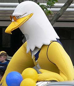 West coast eagles club mascot