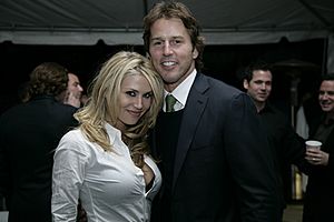 Willa Ford and Mike Modano.jpg
