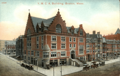 YMCA BerkeleySt Boston postcard