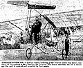 ZASCHKA Human-Powered Aircraft 1934