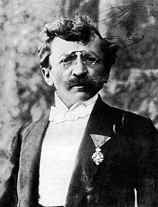 1904 photo of Anton Ažbe