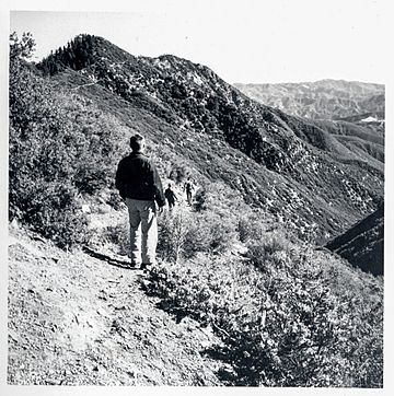 1963 - Hikers heading to Malduce Peak in Dick Smith Wilderness.jpg