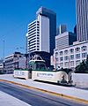 1983 SF Historic Trolley Festival - Blackpool "boat" tram 226 at the Transbay Terminal