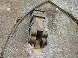 22 Aslackby St James, exterior- flue on Tower north