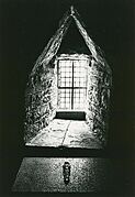 3 Black Mountains Churches St Martins, Cwmyoy bell tower window