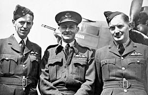 487 Squadron RNZAF commanders Methwold 1943 IWM HU 81283