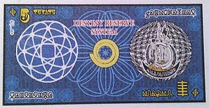 5 tuvatu banknote