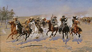A Dash for the Timber by Frederic Remington.jpg