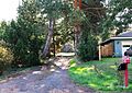 Adam and Johanna Feldman House entrance - Oregon