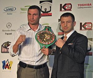 Adamek and Klitschko