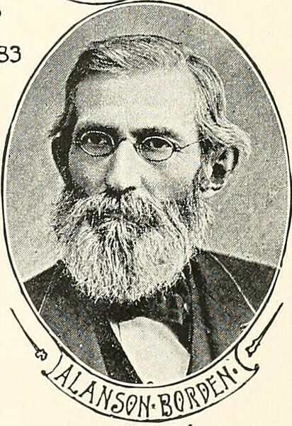 Alanson Borden - New Bedford, Massachusetts; its history, industries, institutions and attractions (1889) (14590909478) (cropped)